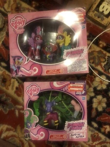 2 cajas exclusivas My Little Pony Power Ponies Target sin abrir: Mane-Iac + paquete de 3 - Imagen 1 de 7