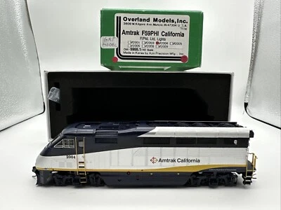 OVERLAND MODELS INC OMI #5955.1 BRASS CALIFORNIA AMTRAK F59PHI #2004 #55/150 - Image 1 of 4