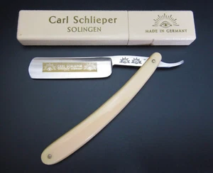 CARL SCHLIEPER VTG 6/8  Straight Razor  Made In Solingen Germany USED CONDITION - Picture 1 of 24