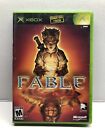 Fable (Microsoft Xbox, 2004) - Complete w/ Manual - Tested - Free Ship