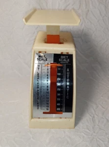 Vintage antike Postwaage und Diätwaage Made in Hong Kong fast neuwertig - Bild 1 von 6