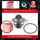 Coolant Thermostat fits OPEL ASCONA B, C 1.6 75 to 88 090009956 1338046 Febi New