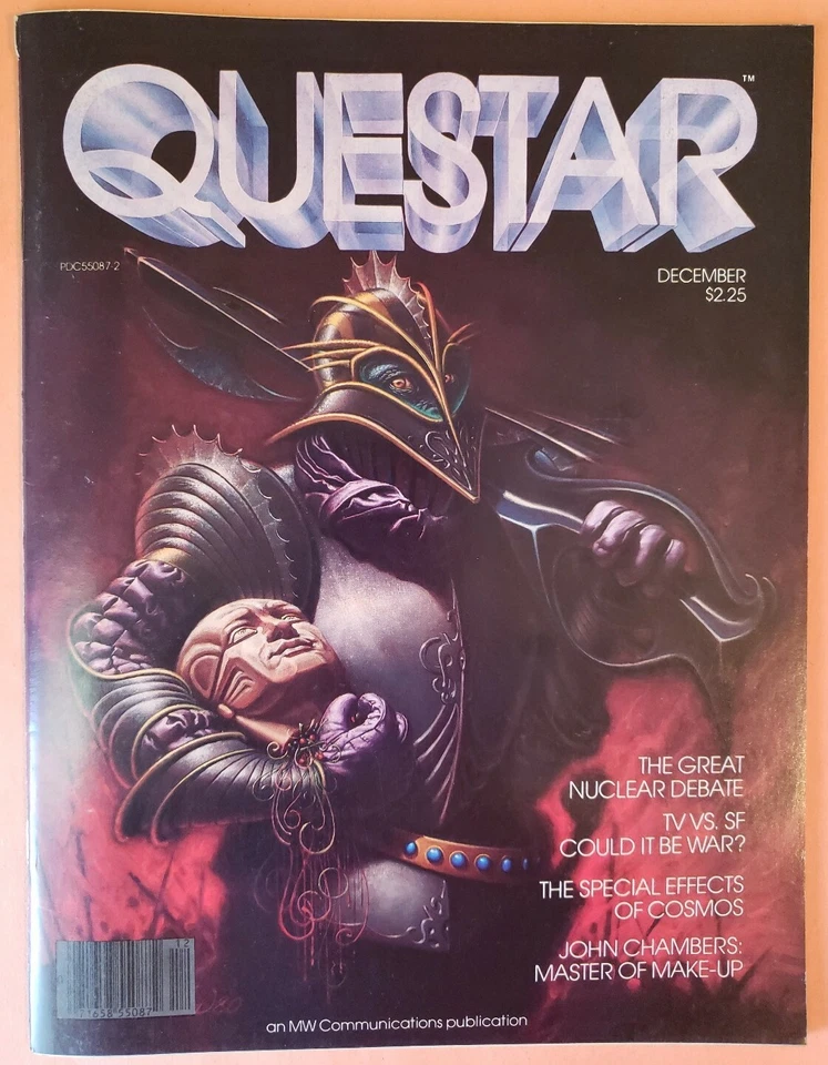QUESTAR VOL. 3 #2 ~ FN/VF DECEMBER 1980 MAGAZINE #10 ~ JOHN CHAMBERS INTERVIEW - Image 1 of 3