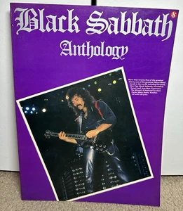 Black Sabbath Anthology Guitar Heavy Metal Sheet Music Tab Book - Picture 1 of 5