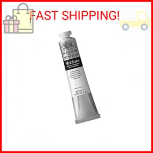 Winsor & Newton Artesanal Agua Mezclable Aceite Color, 6.75-oz (200 ml), Titanio Blanco - Imagen 1 de 2