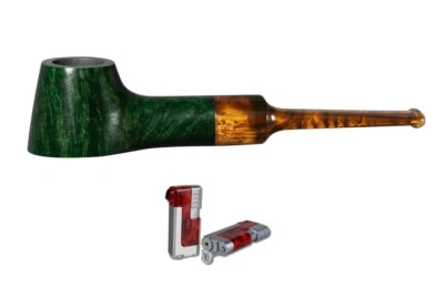 Vauen Pfeife TINY 6 + Necuma Feuerzeug - Bild 1 von 4