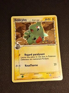 HOLO carte pokemon Embrylex 52/101 Ex Île Des Dragons  - Picture 1 of 22