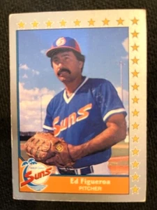 MLB - Ed Figueroa 1990 Pacific Senior Pro Baseball - Gold Coast Suns - Picture 1 of 2