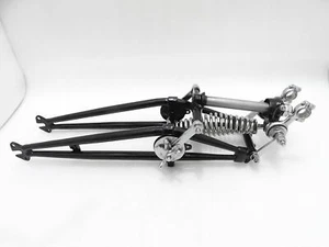 TRIUMPH 5T SPEEDTWIN T100 BLACK PAINTED FRONT GIRDER FORK 1936 - Picture 1 of 7