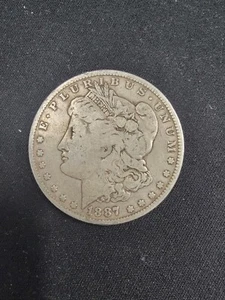 1887-O Morgan Silver Dollar (Us7) - Picture 1 of 2