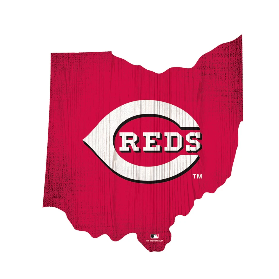 Cincinnati Reds MLB Weather Resistant Vinyl Die Cut Sticker Decal 03 - Image 1 of 1