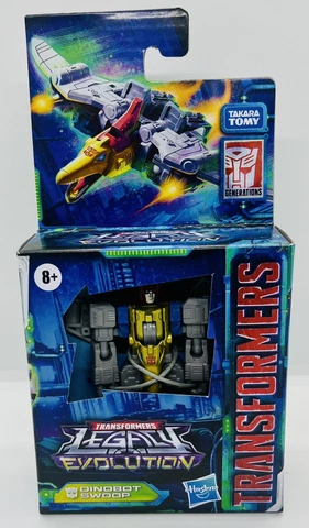 Transformers Legacy Evolution Core Class Dinobot Swoop! New Cover