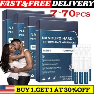 Ampollas de rendimiento NanoLipo HardX - Potenciador de energía de vitalidad para hombre - Imagen 1 de 19