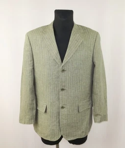 CHAQUETA BLAZER DE LINO PARA HOMBRE ANGELO NARDELLI hecha en ITALIA talla EU-48 UK-38 US-38 - Imagen 1 de 11