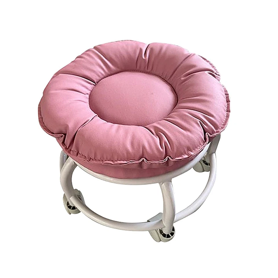 360° Rotating Low Roller Seat Stool Pedicure Stool Heavy Duty Kids Low Noise - Image 1 of 1