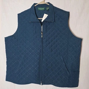 Lemon Grass Studio Quilted Vest Women Size XL Color: Burnt Umber Lightweight NWT - Picture 1 of 7