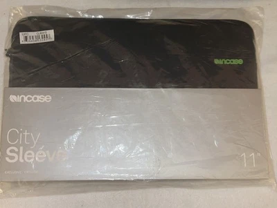 全新 Incase City 内胆包 黑色 11 英寸 Macbook Chromebook 笔记本电脑 表面保护壳 — 第 1/3 张图片