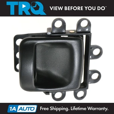 TRQ Interior Door Handle Black For 1998-2000 Dodge Durango - Image 1 of 2