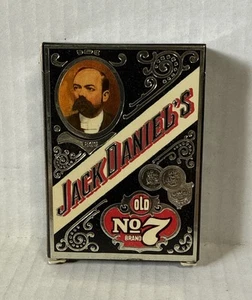 De colección Jack Daniel's ~ Antigua Marca Nº7 ~ Cartas de Juego de Caballeros ~ Sin Usar - Imagen 1 de 7