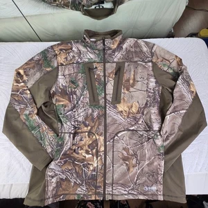 Gander Mountain Usado en Excelente Condición Guide Series Real Tree Xtra Chaqueta de Caza XL Marrón Verde  - Imagen 1 de 16