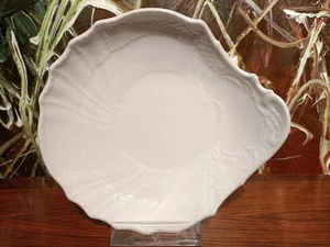 KPM BERLIN - NEUOSIER Weiß, edle Muschelschale / Eismuschel 16cm x 15cm - Bild 1 von 4