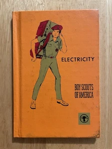 1973 Vintage BSA Electricity Hardback Merit Badge Book - Picture 1 of 3