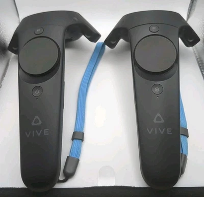 HTC Vive Virtual Reality VR Wand Controllers Pair (2PR7100) - Image 1 of 4