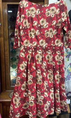 Vestido Pinup Bettie Page Ropa-XL Floral Foto 1 de 4