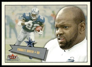 Fleer Tradition #22 2001 Emmitt Smith Dallas Cowboys casi nuevo+ - Imagen 1 de 2