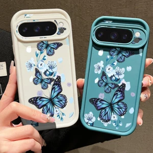 Case For Google Pixel 9 Pro XL 8 7 Pro 8A 7A Shockproof Silicone Butterfly Cover - Picture 1 of 15