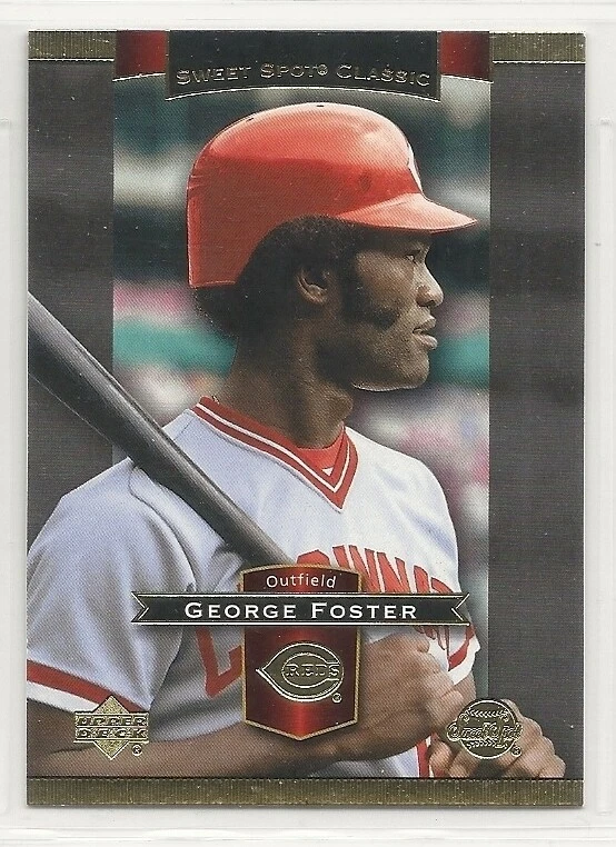 2003 Upper Deck Sweet Spot Classics - #34 - George Foster - Cincinnati Reds - Image 1 of 1
