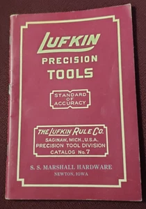Luffkin Präzisionswerkzeuge SS Marshall Hardware Newton Iowa Katalog 1940er Väter D - Bild 1 von 9