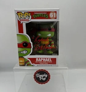 Funko Pop Raphael #61 Autographed Signed by Rob Paulsen Becket Authenticated - Picture 1 of 7
