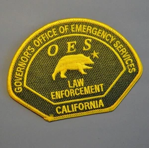 Parche LE de la Oficina de Servicios de Emergencia del Gobernador de California ++ Como Nuevo CA - Imagen 1 de 1