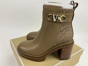 Michael Kors Women’s US Size 8 Parker Lug Bootie 40F2PKME8L New In Box - Picture 1 of 12