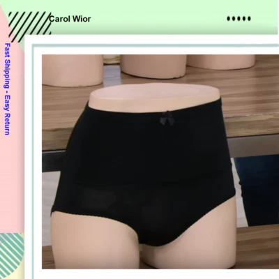 Carol Wior 2-Pack Microfiber Belly Band Shapewear Brief Panties, Black, Small - Image 1 of 2