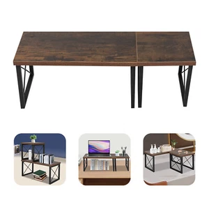 Desk Shelf, Desktop Organizer, Office Storage Rack, Stand Rack - Picture 1 of 18