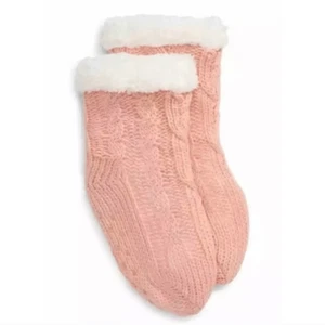 NEU Tucker + Tate Zopfmuster Hüttenschuhe Socken Soft Rose Pink - M/L - Bild 1 von 4