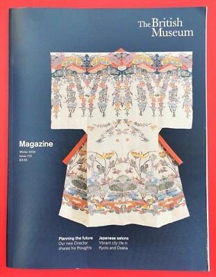 BRITISH MUSEUM MAGAZINE WINTER 2024 ISSUE 110 IN GOOD USED CONDITION - Image 1 of 4