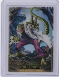 2024 Marvel Masterpieces Platinum Lizard Clear Cut #41 - Picture 1 of 2