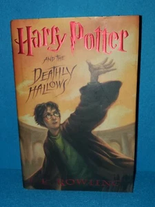 HARRY POTTER AND THE DEATHLY HALLOWS 1ST EDITION PRINT JULY AMERICAN HARDCOVER - Picture 1 of 12