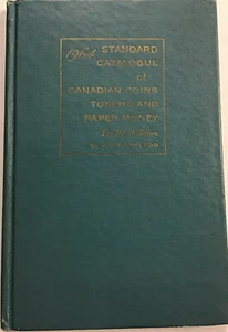 Vintage 1965 Standard Catalogue of Canadian Coins Tokens & Paper Money - Picture 1 of 5