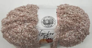 Lion Brand Go For Fleece Yarn "Blush Rose" 1 Skein #1325 - Picture 1 of 3