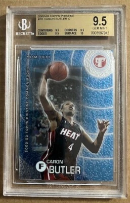 2002-03 TOPPS PRISTINE "Caron Butler" #78   BGS: 9.5 - Image 1 of 2