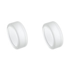 LF# Silicone Ring Cover Elastic Case for Oura Ring Gen 3 (White S for 6 7 8 9 10