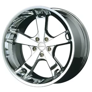 1/24 Fabulous Various MB-5 Face-3 20" Tire & Wheel Set 4 Aoshima 54253 Plastic - Picture 1 of 4