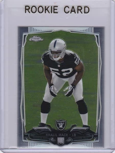 KHALIL MACK ROOKIE CARD 2014 Topps Chrome Mini Football RC Oakland Raiders DPOY! - Picture 1 of 2