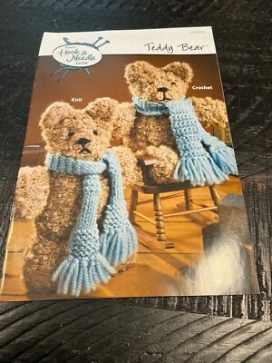 Annie’s Hook & Needle Teddy Bear Crochet/Knit Kit - Image 1 of 2
