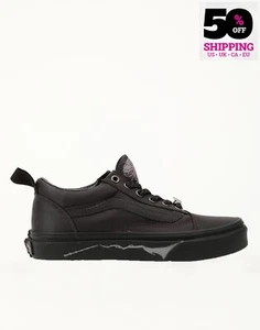 VANS x HARRY POTTER Niños Tenis US2 EU32.5 UK1.5 Logo Negro Plano - Imagen 1 de 4