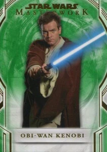 Star Wars Masterwork 2018 Green [99] Base Card 5 Obi-Wan Kenobi - Picture 1 of 1